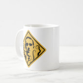 Mug Panneau de rue Lovecraft (Devant gauche)