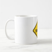Mug Panneau de signalisation à épaulement bas (Gauche)