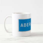 Mug Panneau de signalisation Aberystwyth (Gauche)
