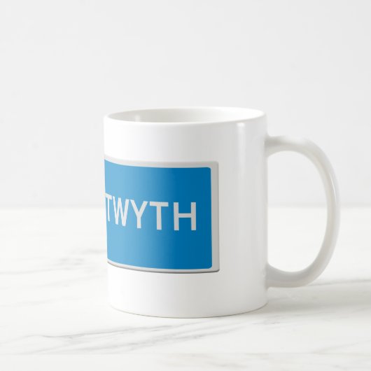 Mug Panneau de signalisation Aberystwyth (Droite)