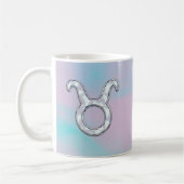 Mug Panneau de style Taurus de la Mère de Pearl Nacre (Gauche)