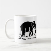 Mug Panneau de trekking des éléphants asiatiques devan (Gauche)
