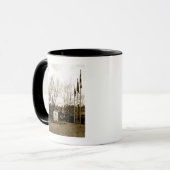 Mug Panneau d'entrée et vue Lodge (Devant gauche)