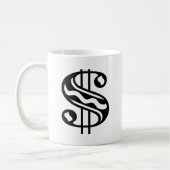 Mug Panneau dollar (Gauche)