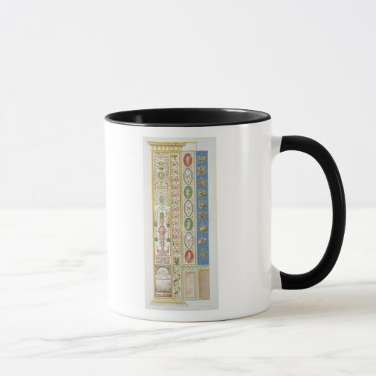 Mug Panneau du bungalow de Raphael à Vatican, engr (Droite)