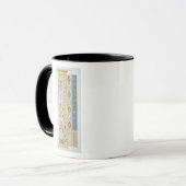 Mug Panneau du bungalow de Raphael à Vatican, engr (Devant gauche)