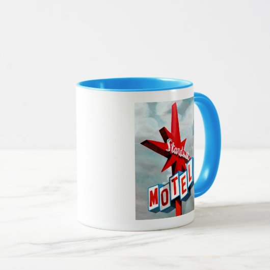 Mug Panneau du Motel Stardust (Devant droit)