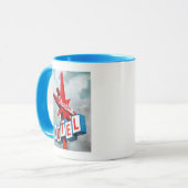 Mug Panneau du Motel Stardust (Devant gauche)