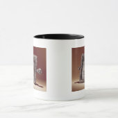 Mug Panneau en bois de jeu, Ballinderry, comté (Centre)