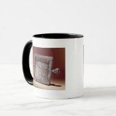 Mug Panneau en bois de jeu, Ballinderry, comté (Devant gauche)