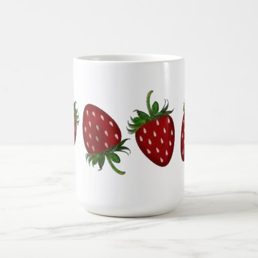 Mug Panneau fraise (Centre)