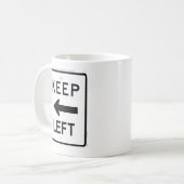 MUG PANNEAU GARDER LA GAUCHE (Devant gauche)