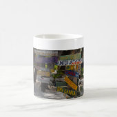 Mug Panneau indicateur Rum Point Grand Cayman (Centre)