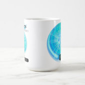 Mug Panneau moderne Zodiac PIsces Quote d'eau Élément (Centre)
