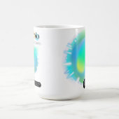 Mug Panneau moderne Zodiac Scorpio Quote d'eau Élément (Centre)