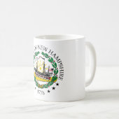 Mug Panneau New Hampshire (Devant droit)