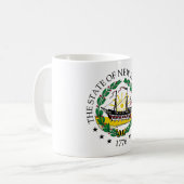 Mug Panneau New Hampshire (Devant gauche)