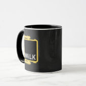 Mug Panneau piéton New York (Devant gauche)
