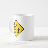 Mug Panneau routier David et Goliath (Devant gauche)