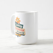 Mug Panneau routier de Cushing (Devant gauche)