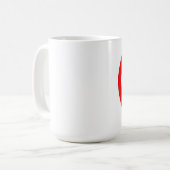 Mug Panneau routier de explosion d'Européen de (Devant gauche)