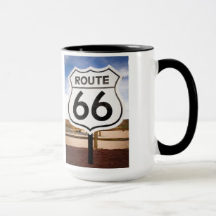 Mug Panneau routier de l'itinéraire 66, Arizona