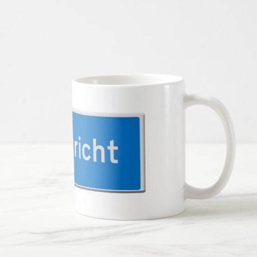 Mug Panneau routier de Maastricht (Droite)
