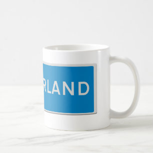 Mug Panneau routier de Sunderland