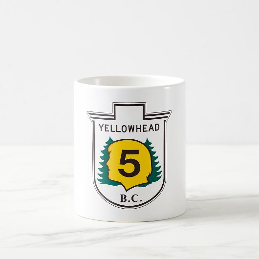 Mug Panneau routier de Yellowhead