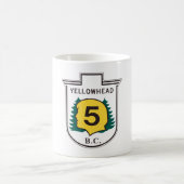 Mug Panneau routier de Yellowhead (Centre)