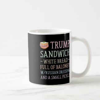 Mug Panneau sandwich anti-Trump drôle