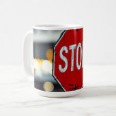 Mug Panneau stop (Devant gauche)