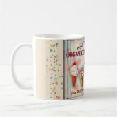 Mug Panneau vintage du glacier (Gauche)