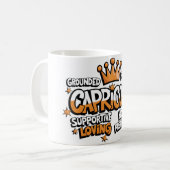 Mug Panneau Zodiac Graffiti/Capricorne (Devant gauche)