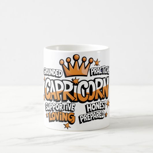 Mug Panneau Zodiac Graffiti/Capricorne (Centre)