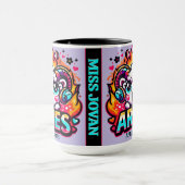 Mug Panneau Zodiaque Kawaii Aries Ram Ram Anniversaire (Centre)