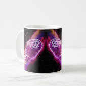 Mug Panneau Zodiaque personnalisé Galaxy Aquarius (Devant gauche)