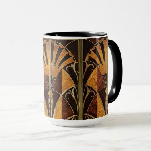 MUG PANNEAUX ART DÉCO   (Devant droit)