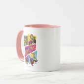 Mug Panneaux d'action pour filles Super Hero DC (Devant gauche)