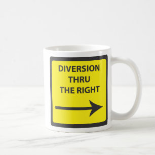 MUG PANNEAUX DE DÉVIATION