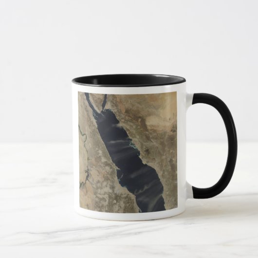 Mug Panneaux de poussière au-dessus de la mer Rouge (Droite)