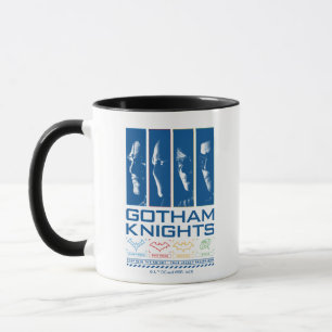 Mug Panneaux de visage Gotham Knights