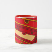 Mug Panneaux orange Abstraits (Centre)