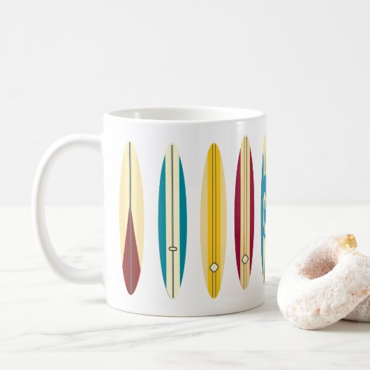 Mug Panneaux vintages (Avec donut)