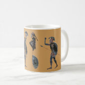 Mug Panoplie - célébration de hoplites du grec ancien (Devant droit)