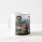 Mug Panorama de Bujumbura - (Devant gauche)