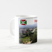 Mug Panorama de Bujumbura - (Devant gauche)