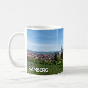 Mug Panorama de la vieille ville historique de Bamberg