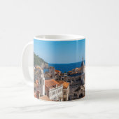 Mug Panorama de la ville de Dubrovnik - Croatie (Devant gauche)