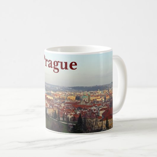 Mug Panorama de Prague (Devant droit)